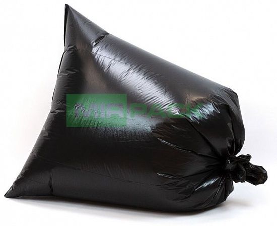 Мешки для строительного мусора 180 л, 80 мкм, ПВД, 10 шт, двухслойные, размер 93х110 см, черные, EXPORT - Вид 3